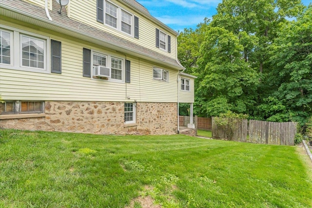 21 Chester Pl, New Rochelle, NY 10801 - view of side of home with a shingled roof and cooling unit