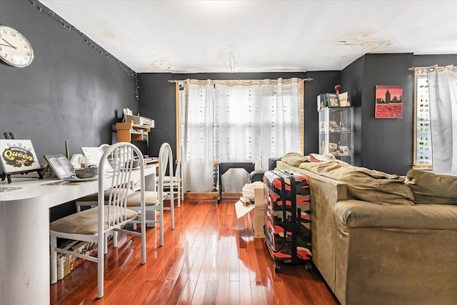 977 E 179th St, Bronx, NY 10460 - living area featuring hardwood / wood-style floors