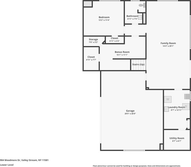 904 Woodmere Dr, North Woodmere, NY 11581 - room layout