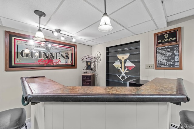 38 Degarmo Hills Rd, Wappingers Falls, NY 12590 - indoor dry bar featuring hanging light fixtures