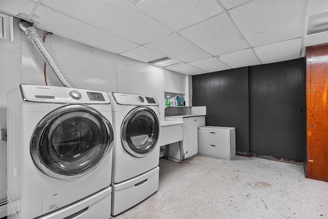 38 Degarmo Hills Rd, Wappingers Falls, NY 12590 - laundry area featuring washer and clothes dryer and light floors