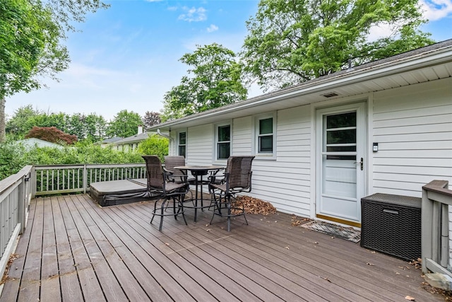 38 Degarmo Hills Rd, Wappingers Falls, NY 12590 - deck featuring outdoor dining area