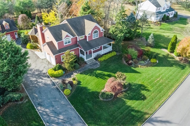 140 Grant Dr, Aquebogue, NY 11931 - aerial view of property and surrounding area