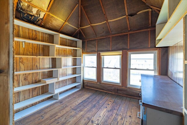 81 Liberty Ave, Rockville Centre, NY 11570 - unfurnished sunroom with vaulted ceiling