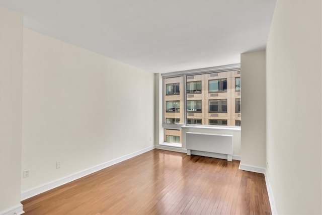 120 Riverside Blvd Unit 10T, New York Manhattan, NY 10069 - empty room featuring hardwood / wood-style floors and baseboards