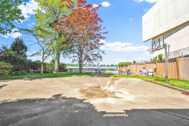 95 Malba Dr Unit 1, Malba, NY 11357 - view of basketball court featuring a water view