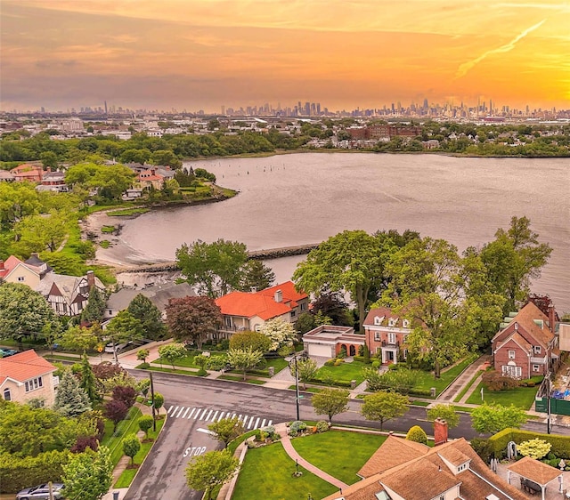 95 Malba Dr Unit 1, Malba, NY 11357 - aerial view at dusk of a view of skyline and a water view