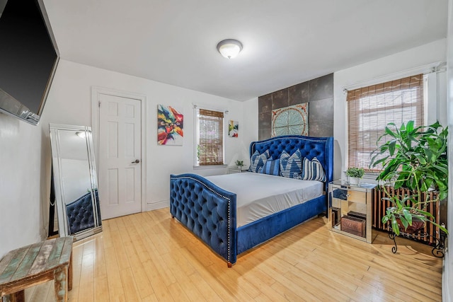 1668 Atherton Ave, Elmont, NY 11003 - bedroom with light wood-style flooring