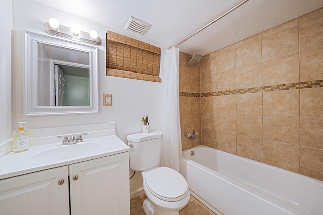 1668 Atherton Ave, Elmont, NY 11003 - full bath with toilet, vanity, and shower / bath combo with shower curtain