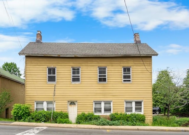 4 E Railroad Ave, West Haverstraw, NY 10993 - view of side of property featuring a chimney