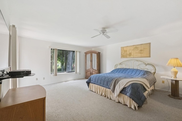 15 Augusta Ln, Manhasset, NY 11030 - carpeted bedroom featuring a ceiling fan