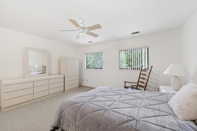 15 Augusta Ln, Manhasset, NY 11030 - carpeted bedroom with ceiling fan