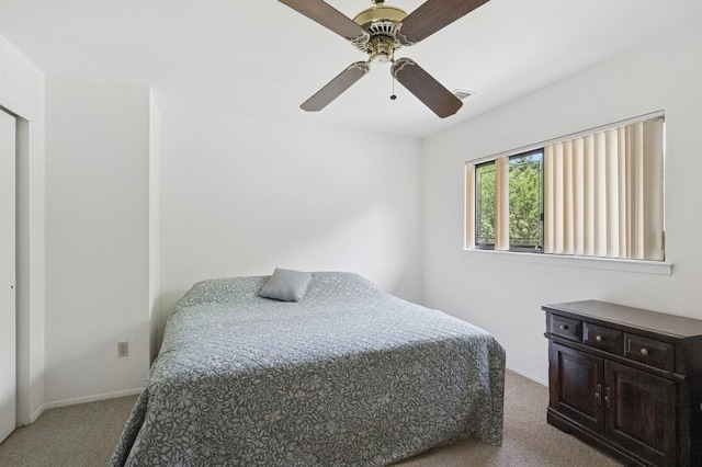15 Augusta Ln, Manhasset, NY 11030 - bedroom with carpet flooring and a ceiling fan