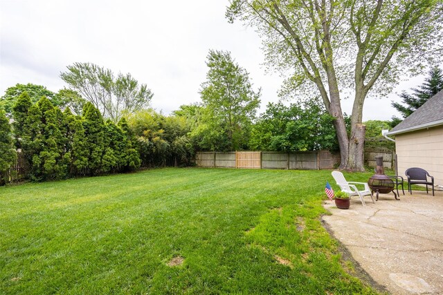 186 Montrose Dr, Port Jefferson Station, NY 11776 - view of yard featuring a patio area