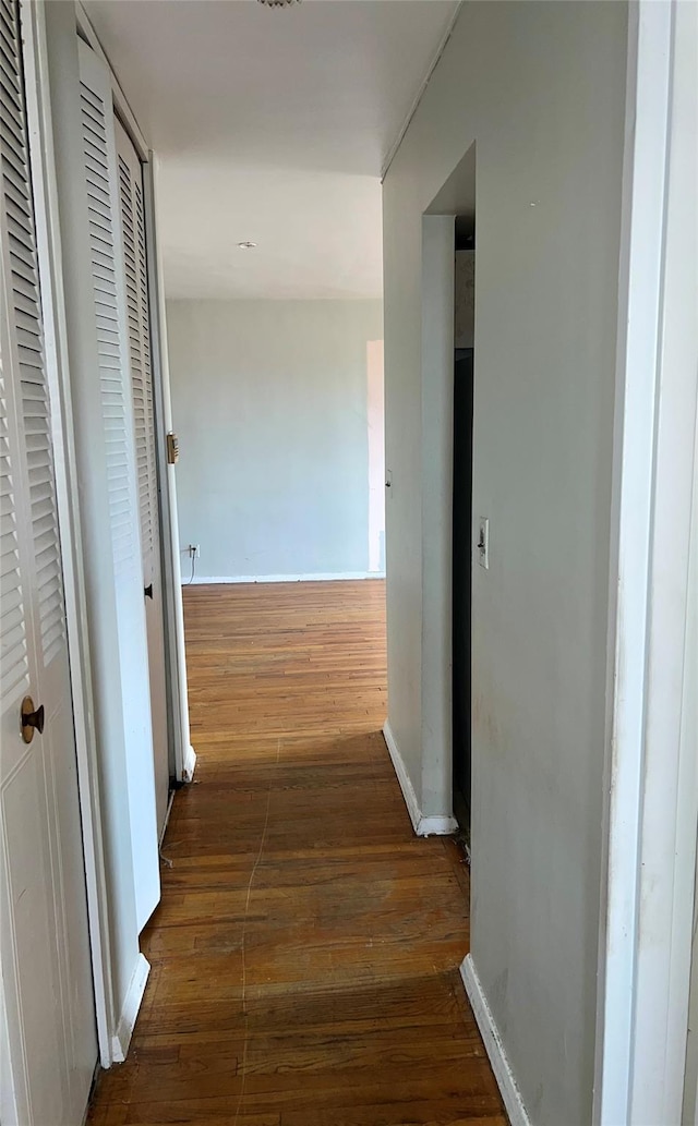 415 Gramatan Ave Unit 5D, Mount Vernon, NY 10552 - hall featuring wood-type flooring and baseboards