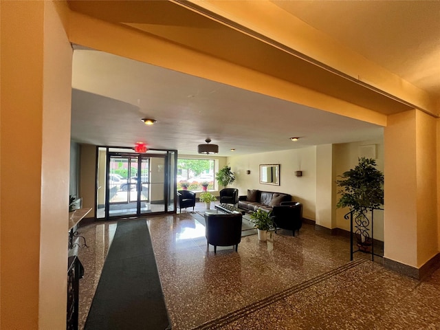415 Gramatan Ave Unit 5D, Mount Vernon, NY 10552 - lobby with a wall of windows