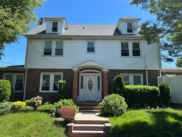 13-01 146th Pl, Whitestone, NY 11357 - view of front of property with brick siding