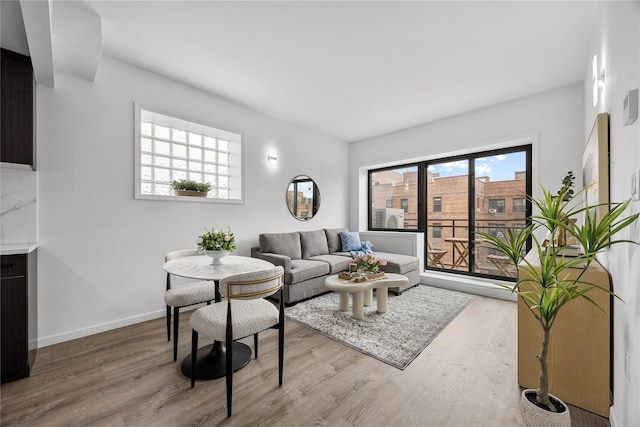 97-30 64th Ave Unit 3C, Rego Park, NY 11374 - living area with wood finished floors and baseboards