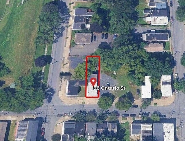59 Ontario, Call Listing Agent, NY 12206 - aerial view of property's location featuring property parcel outlined