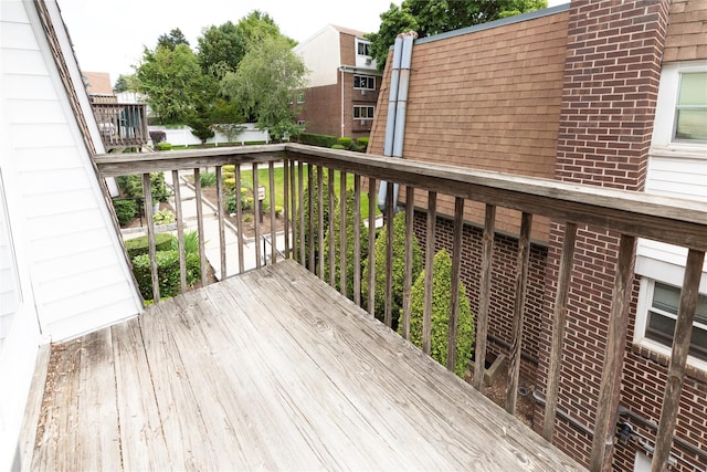 380 N Broadway Unit D4, Yonkers, NY 10701 - view of wooden terrace