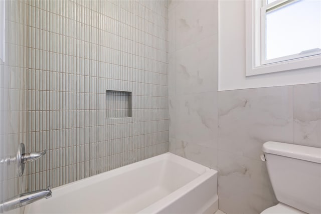 40 Singer Ave Unit 201, Spring Valley, NY 10977 - full bath featuring tile walls and washtub / shower combination