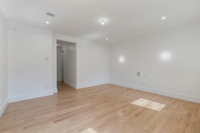40 Singer Ave Unit 201, Spring Valley, NY 10977 - unfurnished room with light wood finished floors and recessed lighting