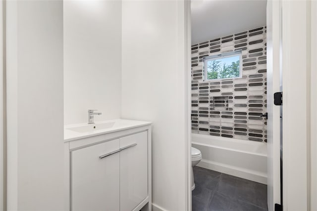 40 Singer Ave Unit 201, Spring Valley, NY 10977 - full bath featuring vanity, tile patterned flooring, and bathtub / shower combination