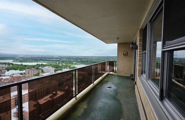 110-11 Queens Blvd Unit 27G, Forest Hills, NY 11375 - balcony featuring a water view