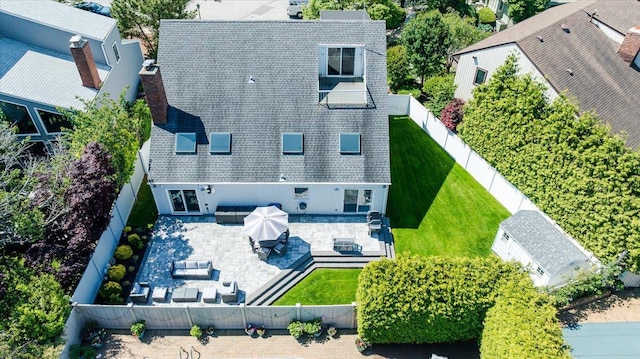 1270 Mara Ct, Atlantic Beach, NY 11509 - aerial view of property and surrounding area