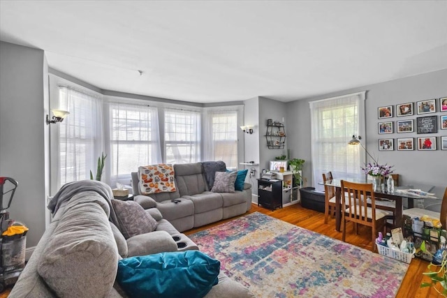102 Broadway, Dobbs Ferry, NY 10522 - living area with wood finished floors