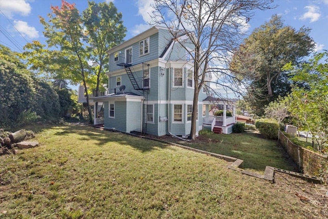 102 Broadway, Dobbs Ferry, NY 10522 - back of property featuring a wooden deck
