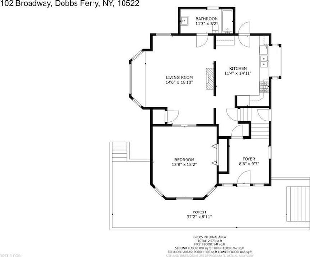 102 Broadway, Dobbs Ferry, NY 10522 - home floor plan