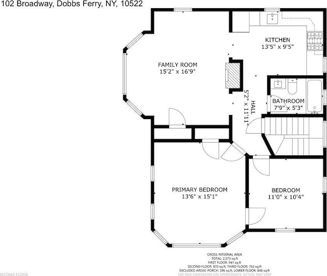 102 Broadway, Dobbs Ferry, NY 10522 - home floor plan