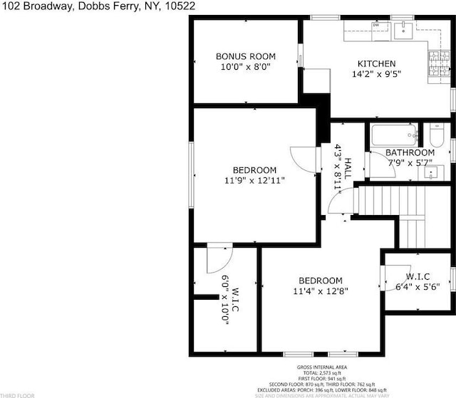 102 Broadway, Dobbs Ferry, NY 10522 - home floor plan