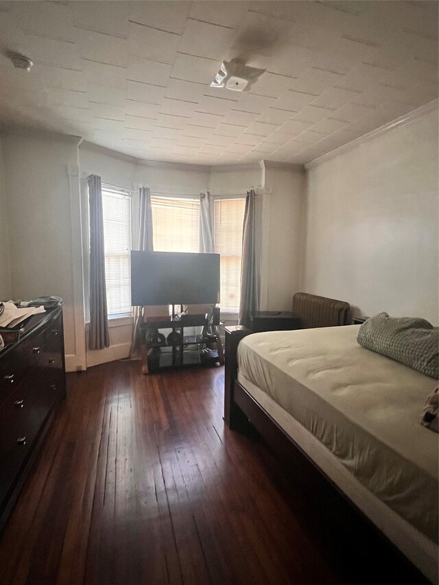 13 Hooker Ave, Poughkeepsie, NY 12601 - bedroom with dark wood-type flooring