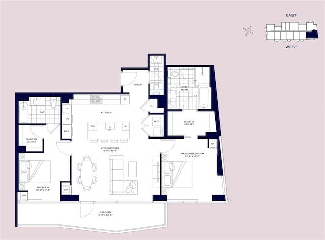 133-36 37th Ave Unit 8B, Flushing, NY 11354 - property floor plan