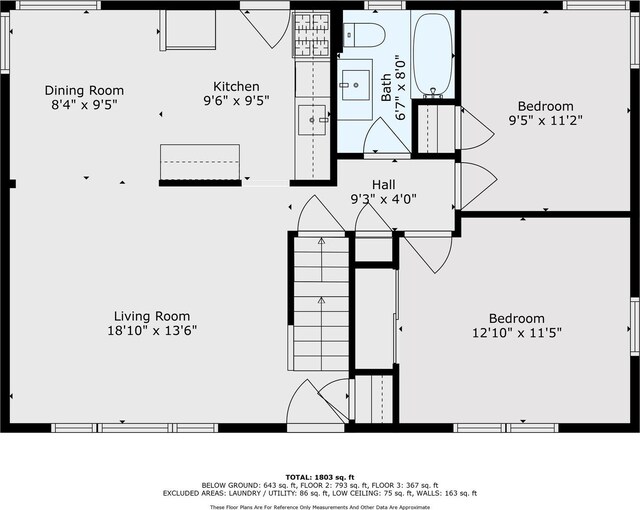 23 Lincoln St, Elmont, NY 11003 - floor plan / room layout