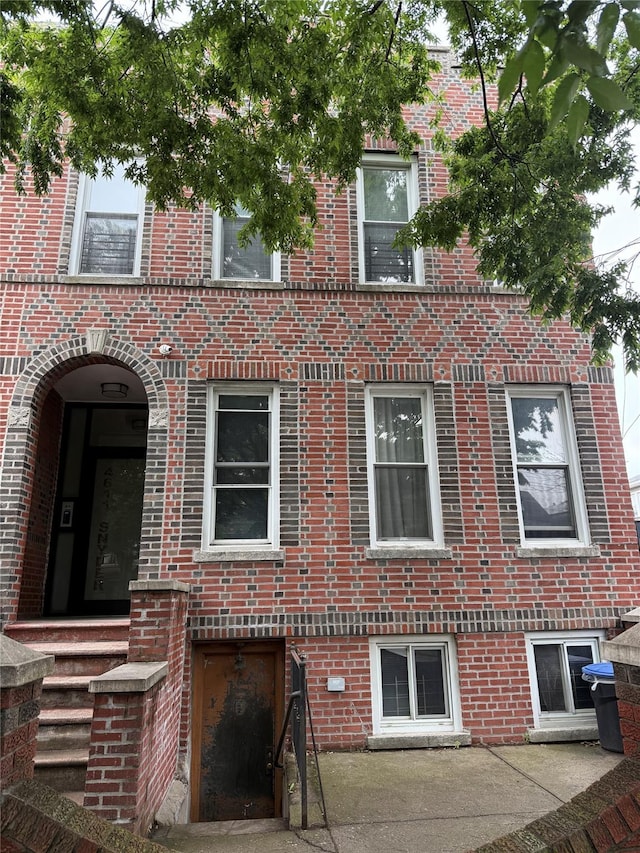 4611 Snyder Ave, Brooklyn, NY 11203 - view of front of house with brick siding