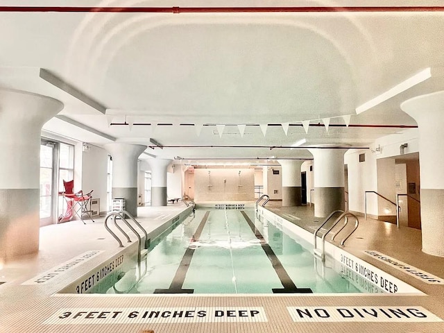 2728 Thomson Ave Unit 434, Long Island City, NY 11101 - view of indoor community pool