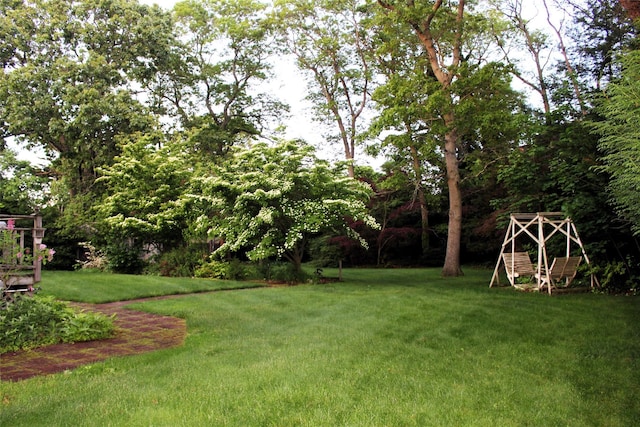 113 Pine Neck Ave, East Patchogue, NY 11772 - view of grassy yard