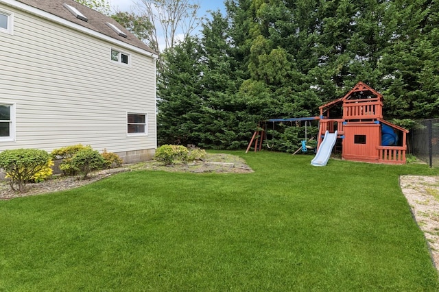 57 Maple Ave, Bay Shore, NY 11706 - view of yard with a playground