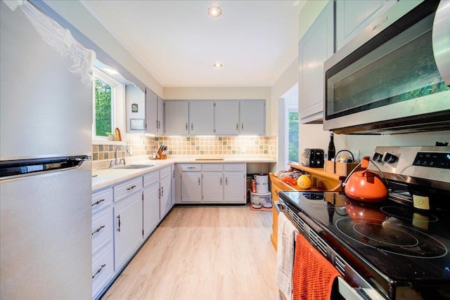 287 Norton Rd, Red Hook, NY 12571 - kitchen with stainless steel appliances, a sink, plenty of natural light, and light countertops