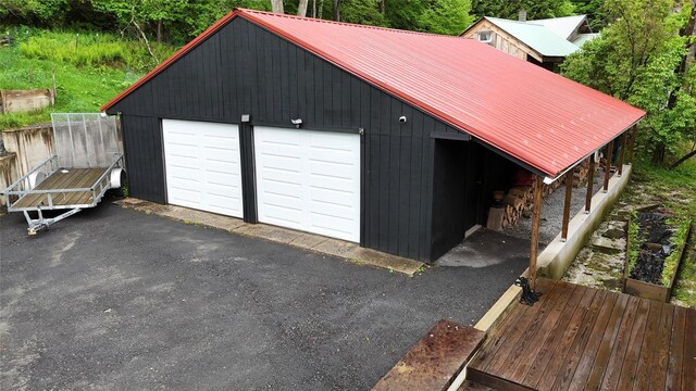 240 Cooks Brook Rd, Roscoe, NY 12776 - view of detached garage