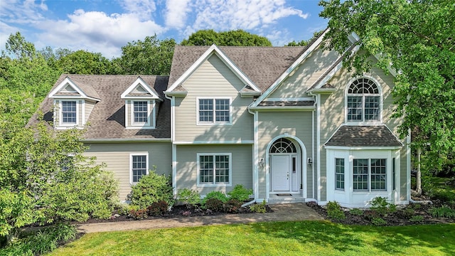 2 Marion Way, Lagrangeville, NY 12540 - view of front facade featuring a front lawn and roof with shingles