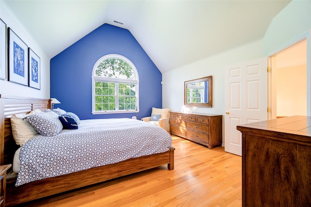 2 Marion Way, Lagrangeville, NY 12540 - bedroom with light wood finished floors and lofted ceiling