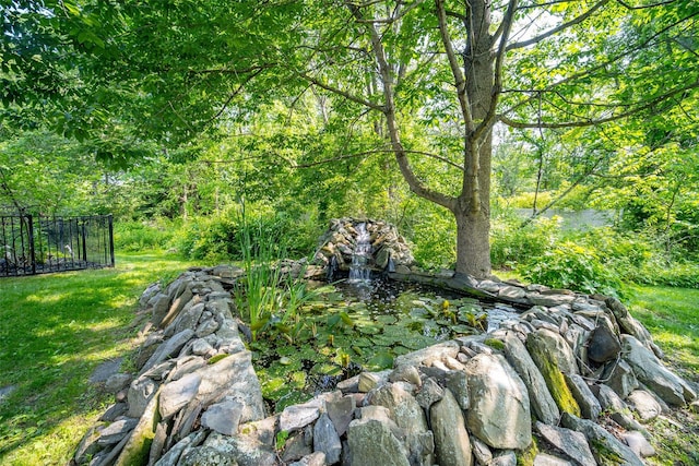 2 Marion Way, Lagrangeville, NY 12540 - view of yard featuring a forest view