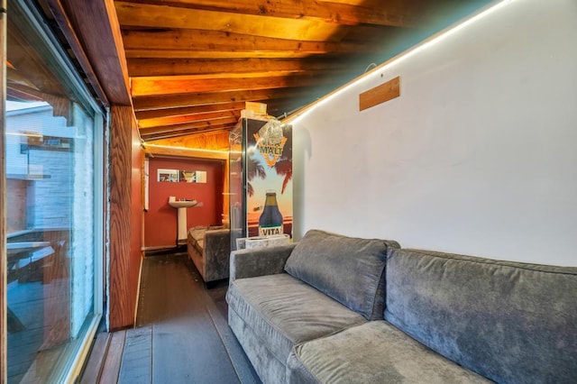 56 Mary St, Valley Stream, NY 11580 - living room with wood finished floors