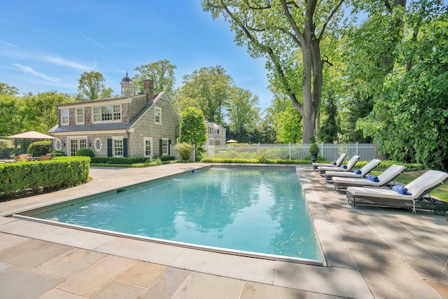 191 Elderfields Rd, Manhasset, NY 11030 - view of swimming pool featuring a patio area