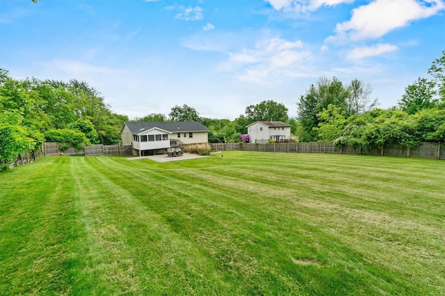 491 Toleman Rd, Rock Tavern, NY 12575 - view of yard with a wooden deck