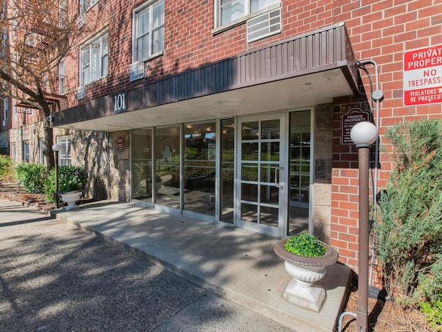 101 Highland Ave Unit 3P, Yonkers, NY 10705 - entrance to property with brick siding